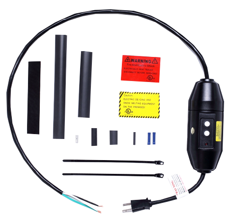 SR Heating cable - GFI plug in kit with end seal pic 1[3]