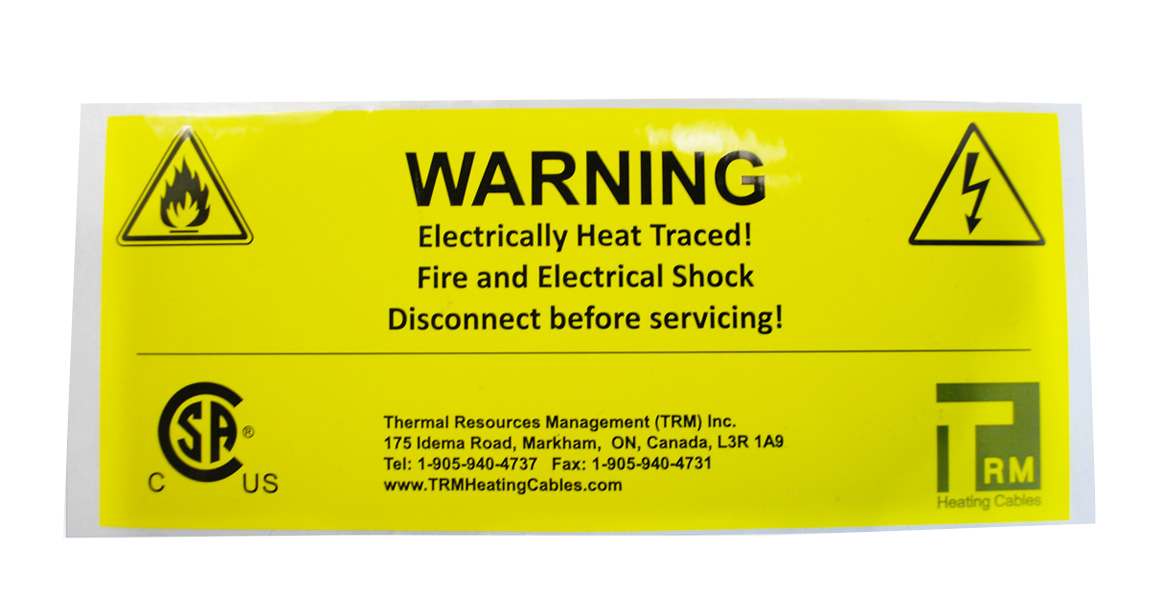 pipe-tracing-accessory-electrically-heat-traced-caution-labels